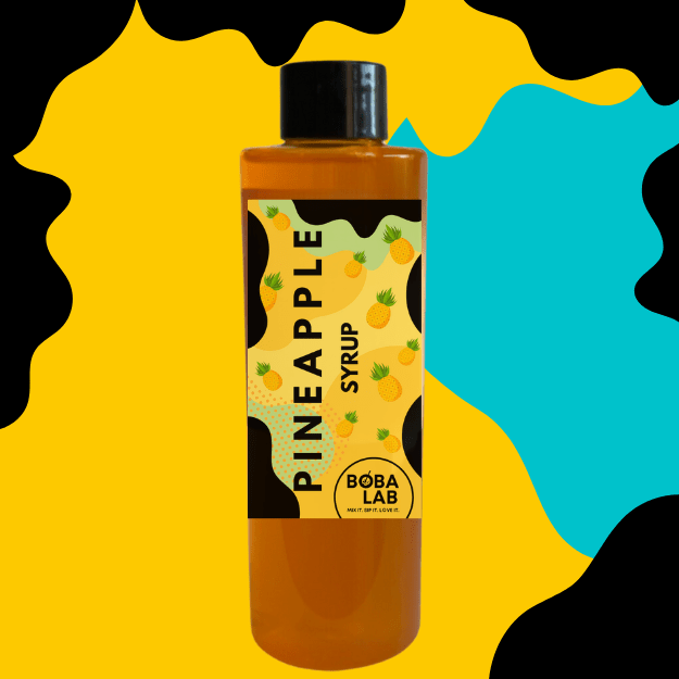 ANANASŲ SKONIO SIRUPAS BURBULINEI ARBATAI