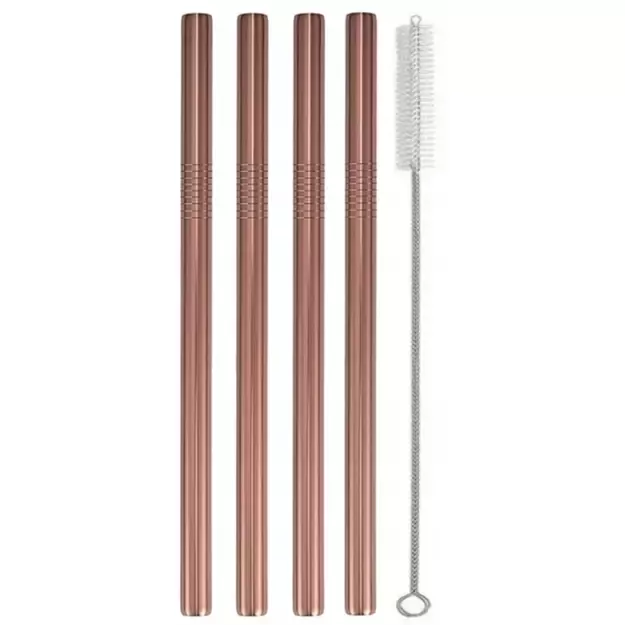 DAUGKARTINIS BUBBLE TEA ŠIAUDELIS - RAUSVAI AUKSINĖS SPALVOS