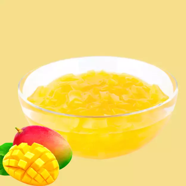 MANGO SKONIO BURBULINĖS ARBATOS ŽELĖ 1