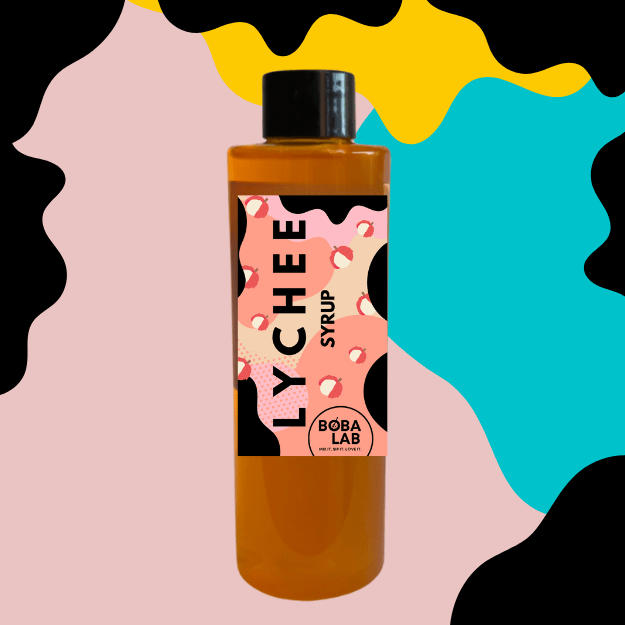 LIČIŲ SKONIO SIRUPAS BURBULINEI ARBATAI