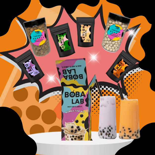 ,,TAIWANESE STYLE PARTY" BURBULINĖS ARBATOS RINKINYS